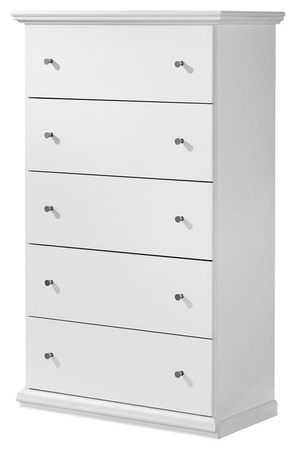 Bostwick Shoals Full Panel Bed, Dresser, Mirror, Chest and Nightstand