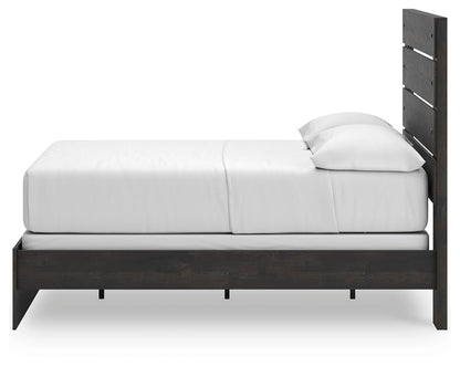 Hollivern Full Panel Bed, Dresser and Mirror