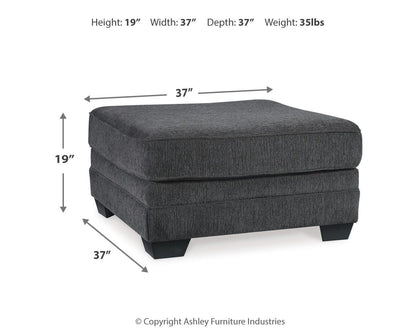 Tracling Oversized Accent Ottoman