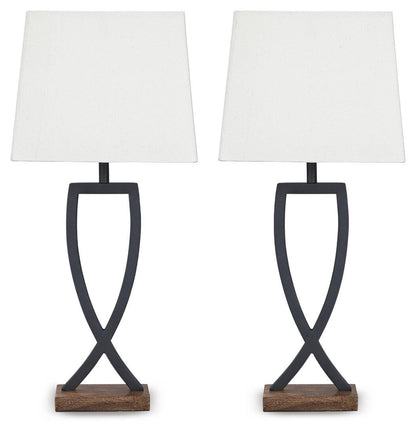 Makara Metal Table Lamp (2/CN)