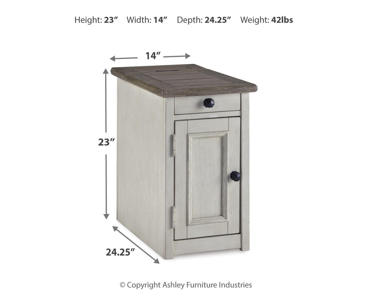 Bolanburg Chair Side End Table