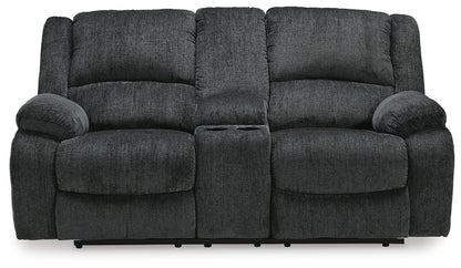 Draycoll DBL Rec Loveseat w/Console