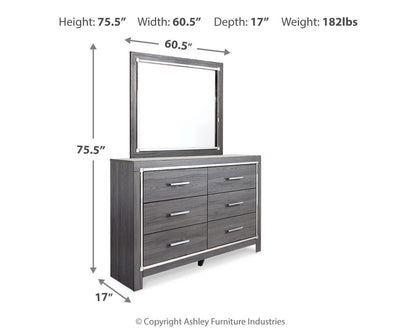 Lodanna Dresser and Mirror