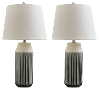 Afener Ceramic Table Lamp (2/CN)
