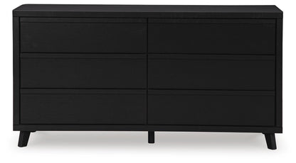 Danziar Six Drawer Dresser