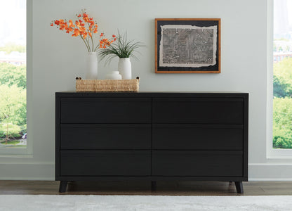 Danziar Six Drawer Dresser