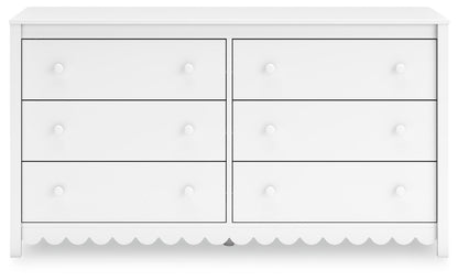 Hallityn Six Drawer Dresser