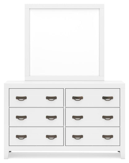 Binterglen Dresser and Mirror