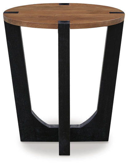Hanneforth Round End Table