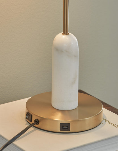 Rowleigh Marble Desk Lamp (1/CN)