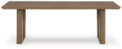 Serene Bay RECT Dining Table w/UMB OPT