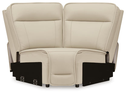 Double Deal 4-Piece Reclining Sectional