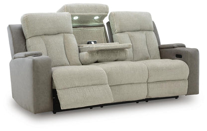 Branthorpe PWR REC Sofa with ADJ Headrest