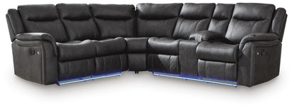 Sultan Meadow 2-Piece Reclining Sectional