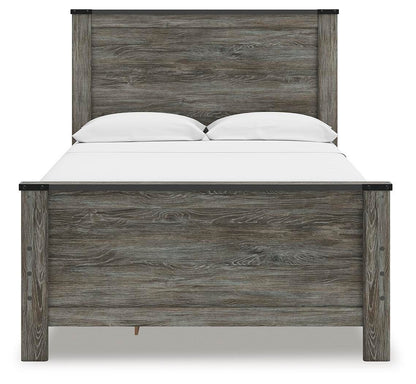 Frandern Full Panel Bed with Storage