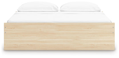 Onita King Platform Bed with 1 Side Storage