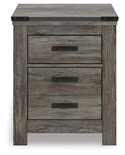 Frandern Two Drawer Night Stand