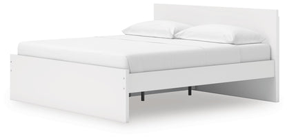 Onita King Panel Platform Bed with Storage