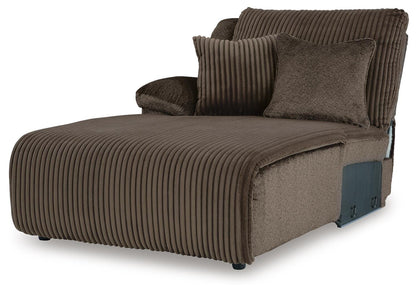 Top Tier 3-Piece Reclining Sofa Chaise Sectional