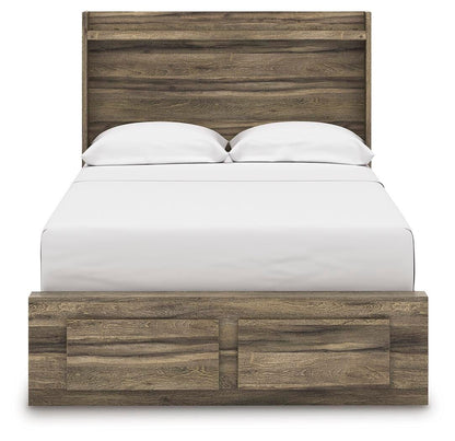 Elbrim Full Panel Storage Bed