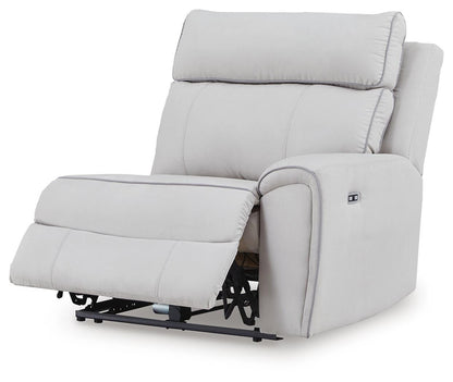 Social Pointe 5-Piece Reclining Sectional with Storage Consoles