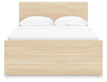 Onita Full Panel Platform Bed with 1 Side Storage