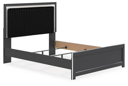 Zuraleus Queen Upholstered Panel Bed