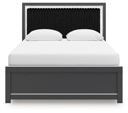Zuraleus Queen Upholstered Panel Bed