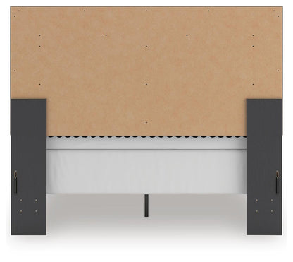 Zuraleus Queen Upholstered Panel Bed