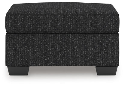 Jasmine Peaks Ottoman