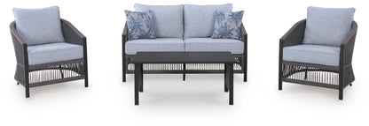 Bridges Beach Love/Chairs/Table Set (4/CN)