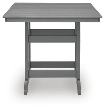 Sanctuary Beach Square Counter TBL w/UMB OPT