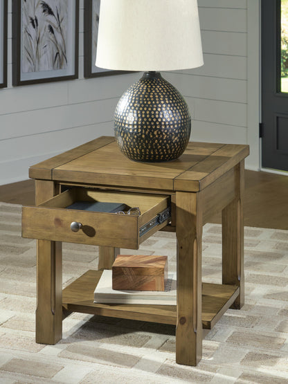 Vandenmore Rectangular End Table