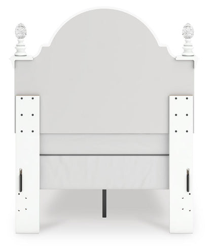 Kozlani Twin Upholstered Panel Bed