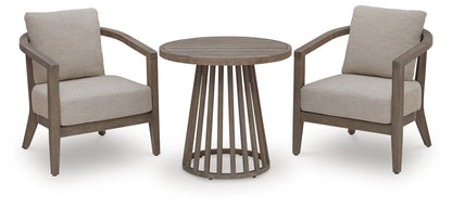 Joy Lagoon Chairs w/CUSH/Table Set (3/CN)