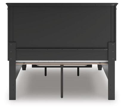 Lanolee Full Panel Storage Bed