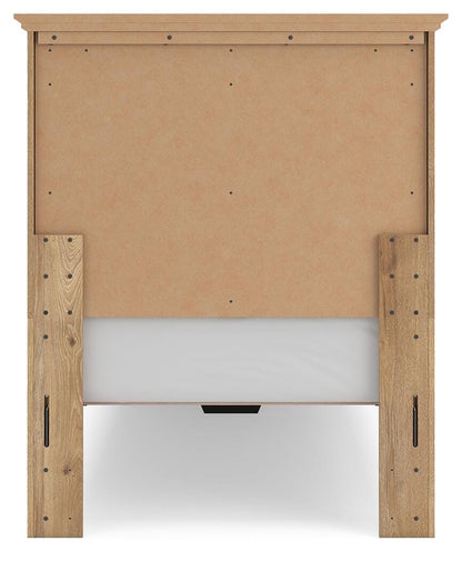 Makidern Twin Panel Storage Bed