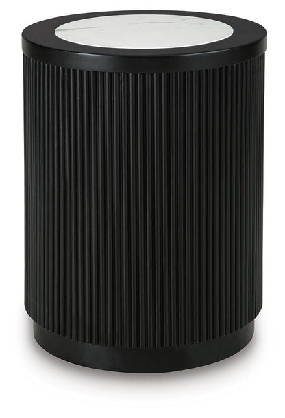 Grayman Round End Table