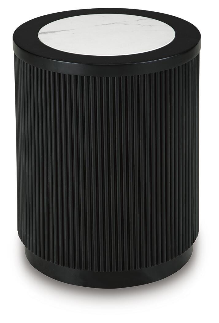 Grayman Round End Table