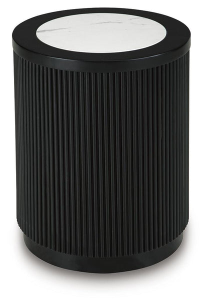 Grayman Round End Table