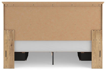 Makidern King Panel Storage Bed