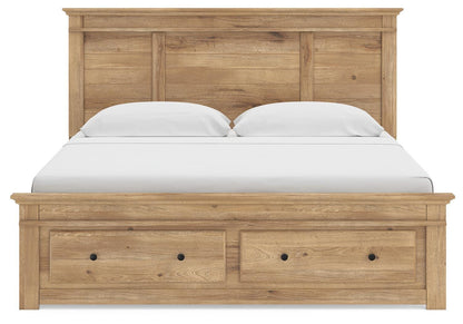 Makidern King Panel Storage Bed