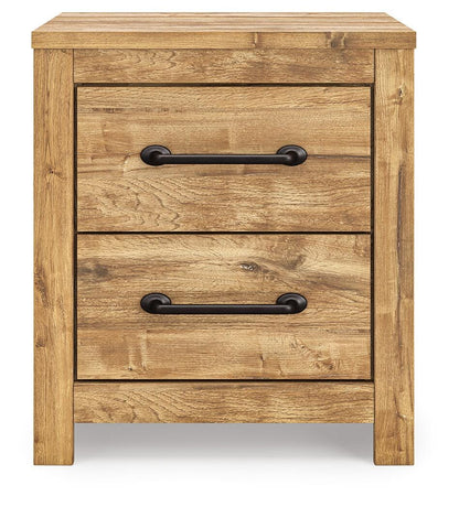 Maystonna Two Drawer Night Stand