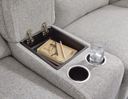 Acklen Place 7-Piece Power Sectional Reclining Sofa with Storage Console