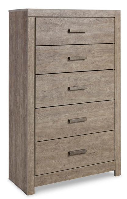 Culverbach Full Panel Bed, Dresser, Mirror, Chest and Nightstand