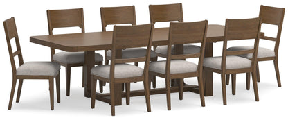 Cabalynn Dining Table and 8 Chairs