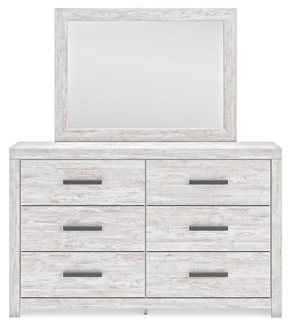 Cayboni Full Panel Bed, Dresser, Mirror, Chest and Nightstand