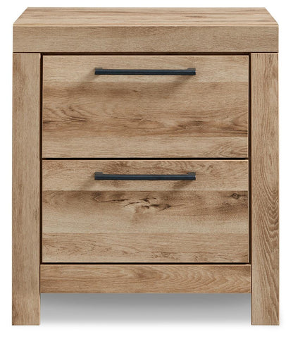 Hyanna Twin Panel Bed with 2 Side Storage, Dresser, Mirror and Nightstand