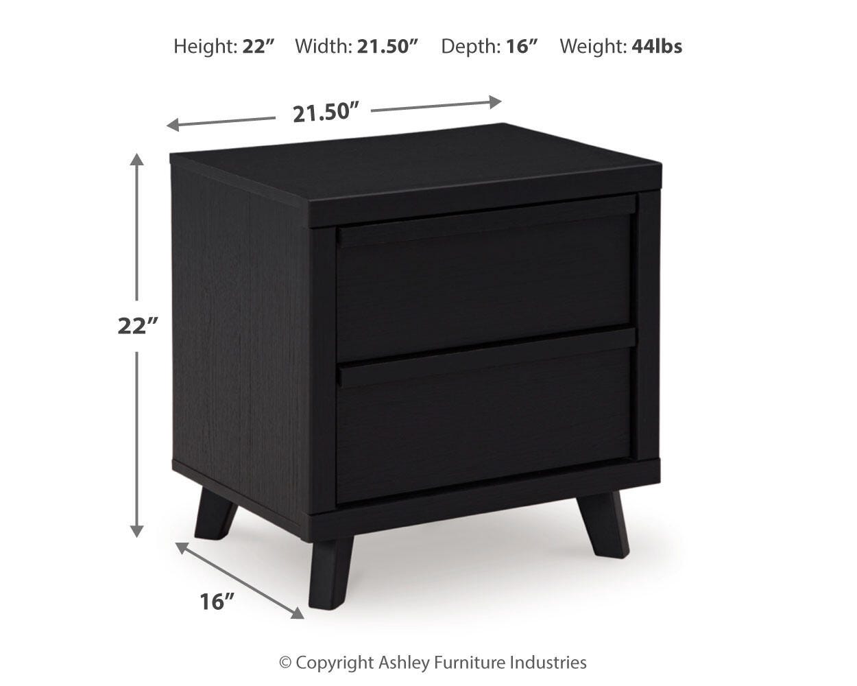 Danziar Queen Panel Bed, Dresser, Mirror and Nightstand