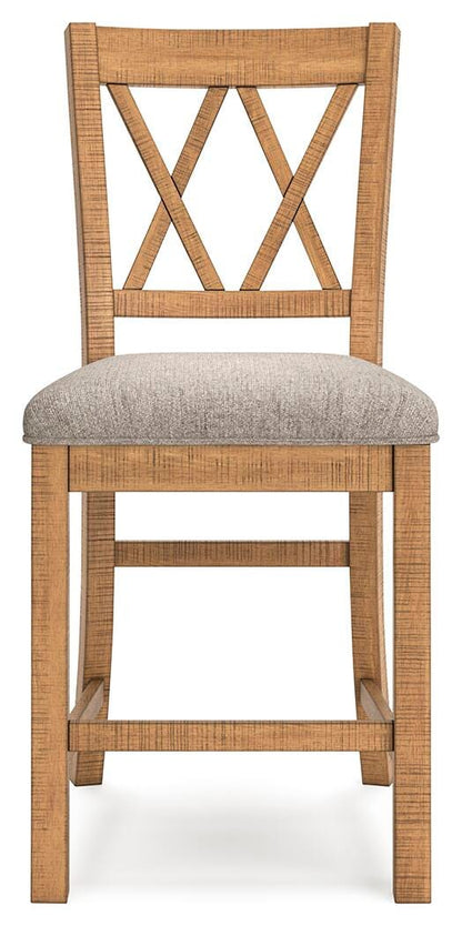 Havonplane Counter Height Dining Table and 4 Barstools